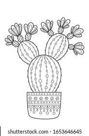 1,618 Coloring Book Cacti Images, Stock Photos & Vectors | Shutterstock