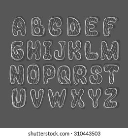 Doodle comic font