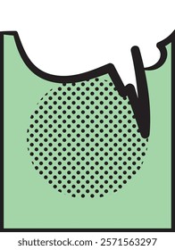 doodle comic template set for marketing promotion event