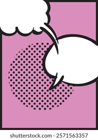 doodle comic template set for marketing promotion event