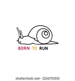 doodle concept conch vector illustration