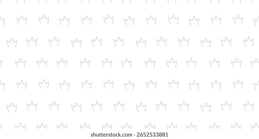 Plano de Fundo do Padrão Doodle Crown. Rei padrão da coroa. padrão sem emenda fundo padrão da coroa.