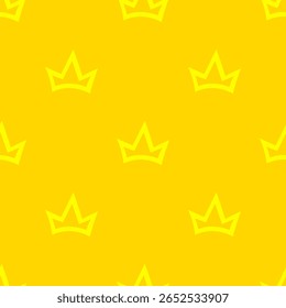 Plano de Fundo do Padrão Doodle Crown. Rei padrão da coroa. padrão sem emenda fundo padrão da coroa.