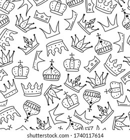 Caricatura vectorial la corona