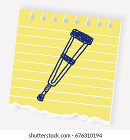 Doodle Crutch