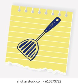 Doodle  culinary  spoon