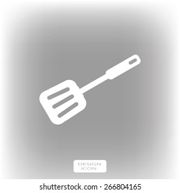 Doodle culinary spoon icon