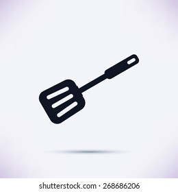Doodle culinary spoon icon