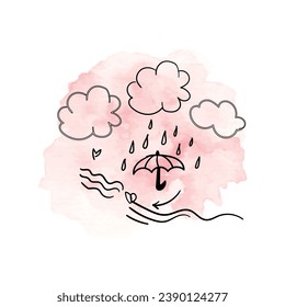 Doodle cute glitter pen line elements. Doodle heart, arrow, star, sparkle decoration symbol set icon. Simple sketch line style emphasis, attention, pattern elements. Vector illustration.