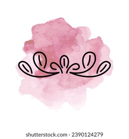 Doodle cute glitter pen line elements. Doodle heart, arrow, star, sparkle decoration symbol set icon. Simple sketch line style emphasis, attention, pattern elements. Vector illustration.