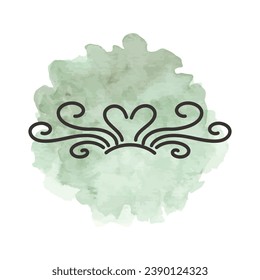 Doodle cute glitter pen line elements. Doodle heart, arrow, star, sparkle decoration symbol set icon. Simple sketch line style emphasis, attention, pattern elements. Vector illustration.