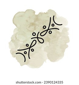 Doodle lindo brillo de elementos de la línea de la pluma. Corazón de garabato, flecha, estrella, símbolo de la decoración de destello icono conjunto. Esbozo simple de énfasis de línea, atención, elementos de patrón. Ilustración vectorial.