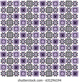 doodle, cute o and x background pattern. illustration vector.