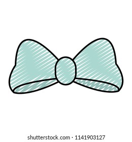 doodle cute ribbon bow decoration event