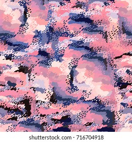 Patrón de línea de puntos de doodle. Papel pintado moderno de moda.Dibujo a mano sin problemas con trazos de pincel ondulado. Textura mínima decorativa vectorial para web, impresión o diseño.