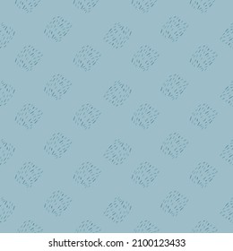 Doodle dashes seamless pattern with hand drawn. Modern abstract background. Vector illustration for textile prints, fabric, banners, backdrops and wallpapers.