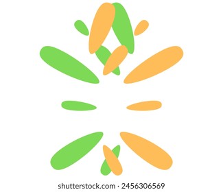 Doodle Decorative vector icon isolated in white background