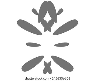 Doodle Decorative vector icon isolated in white background