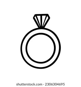 doodle de anillo de diamante , dibujo simple del anillo de diamante , vector del anillo de diamante , dibujo de la mano del anillo de diamante