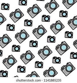doodle digital camera equipment object background