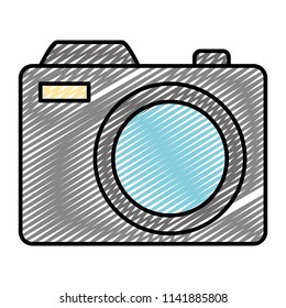 doodle digital camera equipment style to photo