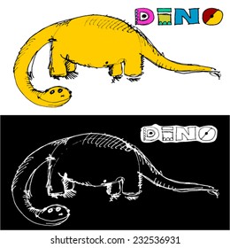 doodle dinosaur
