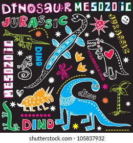 doodle dinosaurs