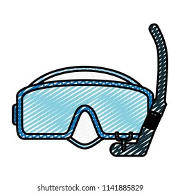 doodle diving mask equipment under water