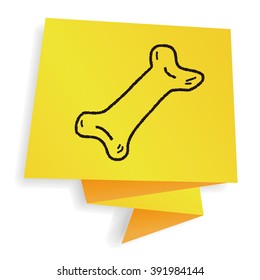 doodle dog food bone