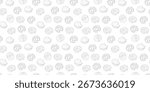 doodle donut pattern background. seamless pattern of doodle donut for packaging. doodle donut seamless pattern background.