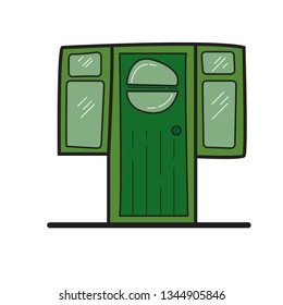 doodle door icon color
