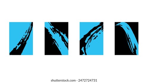 Doodle drawing. Abstract art background vector. Drawing with paints, creative background. Texture vector. Modern background concept. Vector design. EPS10

