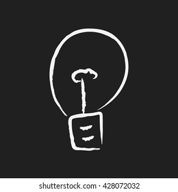 doodle drawing light bulb