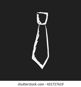 doodle drawing necktie