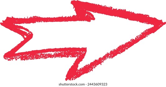 efecto garabato colección de flechas. efecto lápiz de textura de lápiz. conjunto de manchas de textura de flecha. énfasis, estrella, elemento de marca de flecha. Trazo dibujado a mano, vector