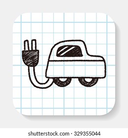 doodle Electricity car