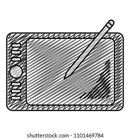 doodle electronic graphic tablet with digital pen