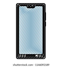 doodle electronic smartphone screen communication technology