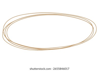 Doodle elegante decoración del marco para la boda, fiesta de cumpleaños. Borde mínimo elegante dorado 