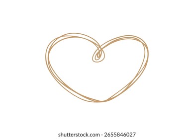 Doodle elegante decoración del marco para la boda, fiesta de cumpleaños. Borde mínimo elegante dorado 
