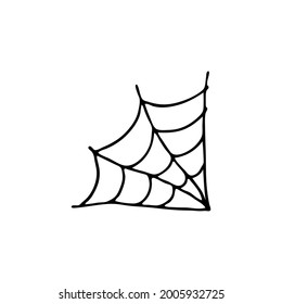 Doodle element for magic, Halloween. Hand-drawn image for various designs. web