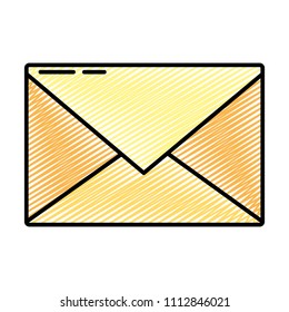doodle e-mail text message style letter