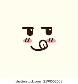 Doodle Emoji Face Illustration for design needs, Landing Pages, Animation, Apps, Presentations, Content Creator and other Promotions