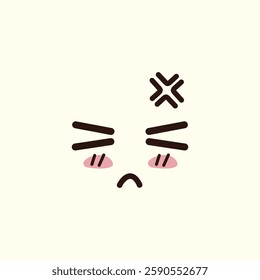 Doodle Emoji Face Illustration for design needs, Landing Pages, Animation, Apps, Presentations, Content Creator and other Promotions
