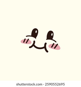 Doodle Emoji Face Illustration for design needs, Landing Pages, Animation, Apps, Presentations, Content Creator and other Promotions
