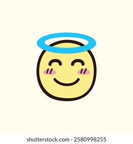 Doodle Emoji Face Smile for design needs, Landing Pages, Animation, Apps, Presentations, Content Creator and other Promotions