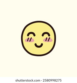 Doodle Emoji Face Smile for design needs, Landing Pages, Animation, Apps, Presentations, Content Creator and other Promotions