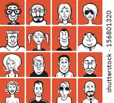 doodle faces