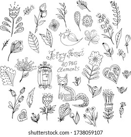 Sketch Set Isolated Mason Jars Bottle Stock Vector (Royalty Free) 260835026