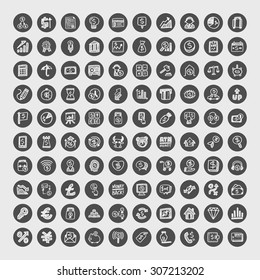 doodle financial icons